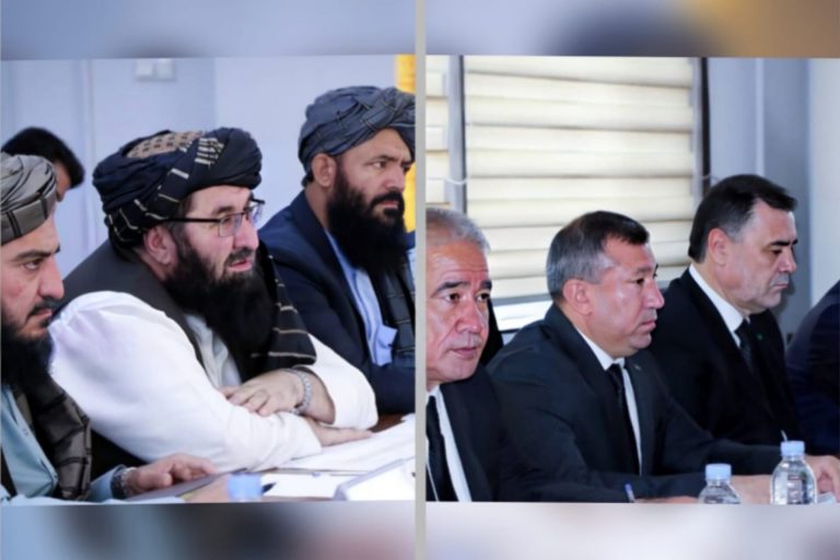 نشست دو جانبه طالبان و ترکمنستان