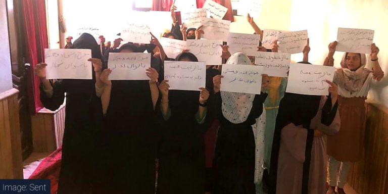 جنبش اعتراض موج اتحاد و همبستگی تخار: ما خواهان حکومت انتخابی هستیم