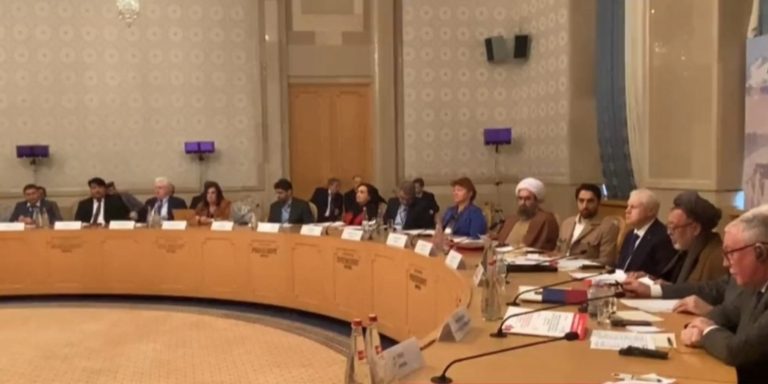 نشست مسکو با چهرههای مخالف طالبان و شماری از مقامهای روسیه برگزار گردید