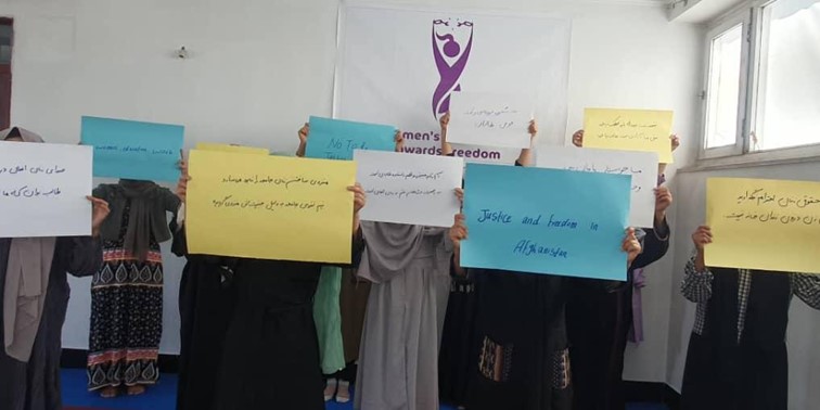 جنبش زنان افغانستان: طالبان و حامیان آنان نمایندگان افغانستان نه بلکه قاتلان مردم هستند